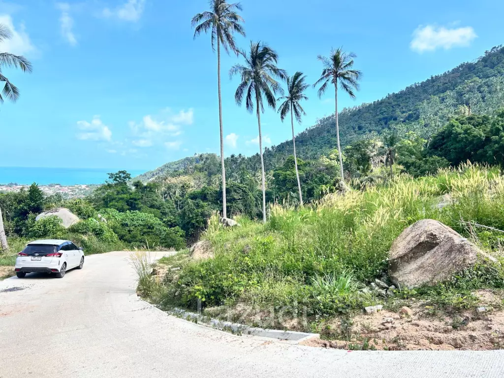 Sea View Land for Sale in Lamai, Koh Samui – 2178 sqm