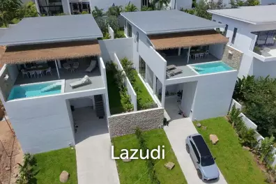 Brand-New Sea View Villas for Sale in Bophut Hills