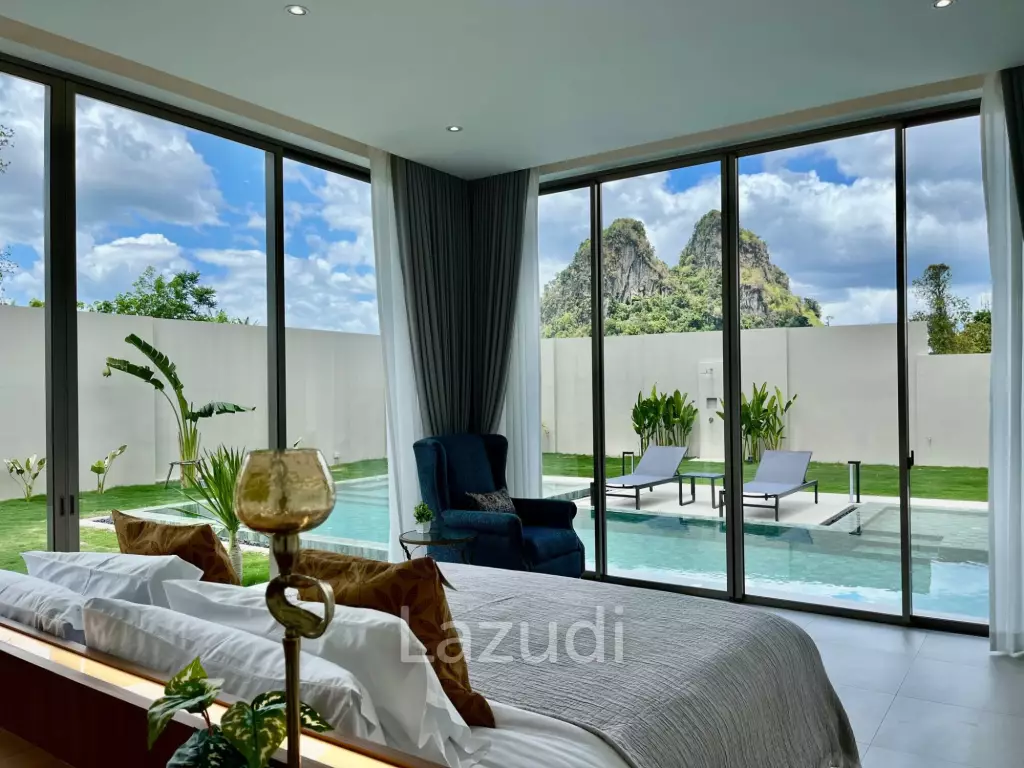Luxury Villa with Mountain Views in Krabi