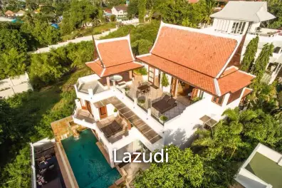Exquisite Thai Heritage Villa With Panoramic Ocean Vistas