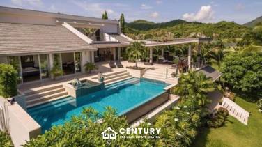 PALM HILLS RESIDENCE : Great Architectural 2 storey pool villa with golf course views