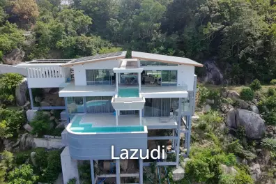 3-Bed Eco Villa with Infinity Pool & Sea Views