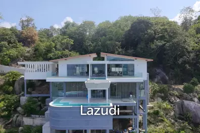 3-Bed Eco Villa with Infinity Pool & Sea Views