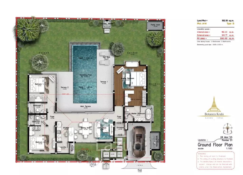 Luxury Modern 3-Bedroom Villa in Sai Thai Krabi