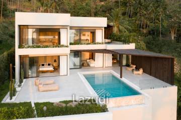 Luxury Mediterranean-Style Villa with Panoramic Sea & Mountain Views – Chaweng Hills, Koh Samui