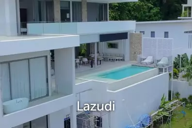 Stunning Sea View Villa with Duplex Apartment – Bo Phut Hills
