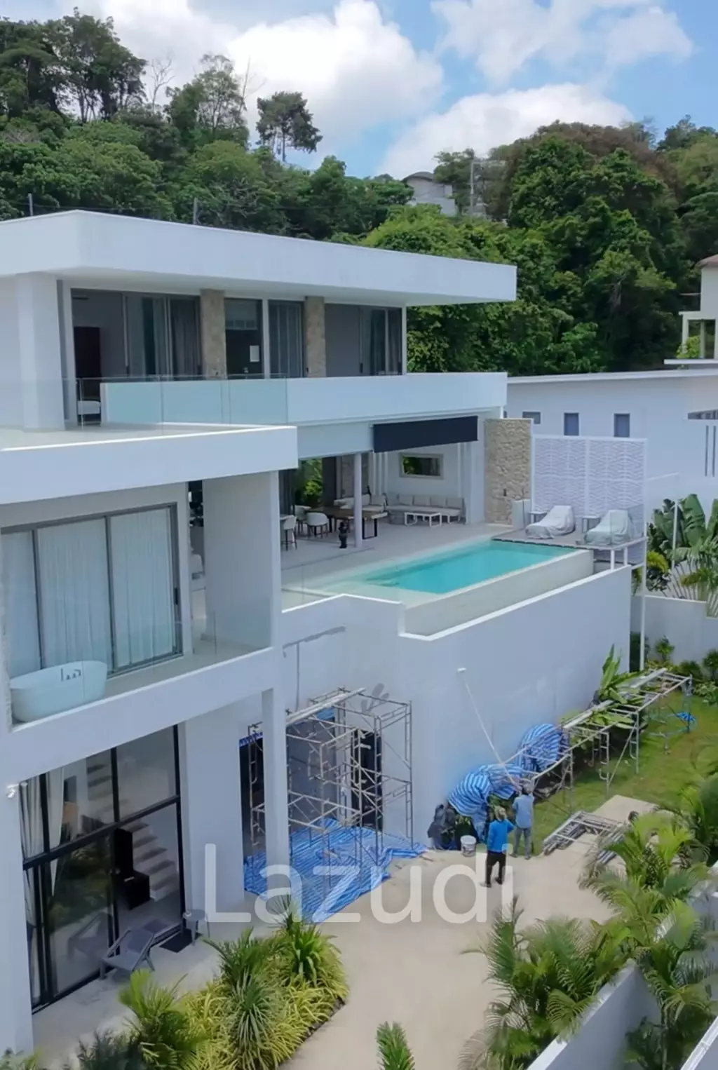 Stunning Sea View Villa with Duplex Apartment – Bo Phut Hills