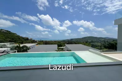 Stunning Sea View Villa with Duplex Apartment – Bo Phut Hills