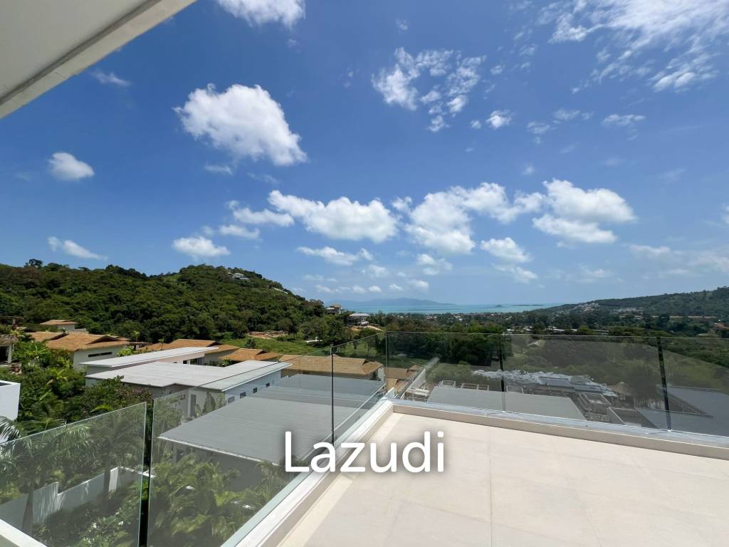 Stunning Sea View Villa with Duplex Apartment – Bo Phut Hills
