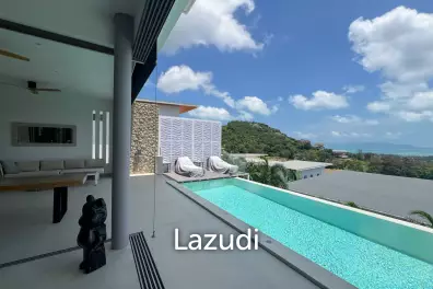 Stunning Sea View Villa with Duplex Apartment – Bo Phut Hills