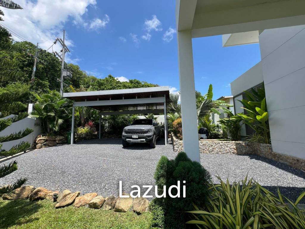Stunning Sea View Villa with Duplex Apartment – Bo Phut Hills