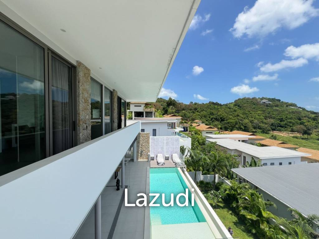 Stunning Sea View Villa with Duplex Apartment – Bo Phut Hills