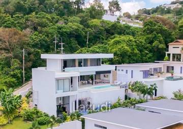 Stunning Sea View Villa with Duplex Apartment – Bo Phut Hills