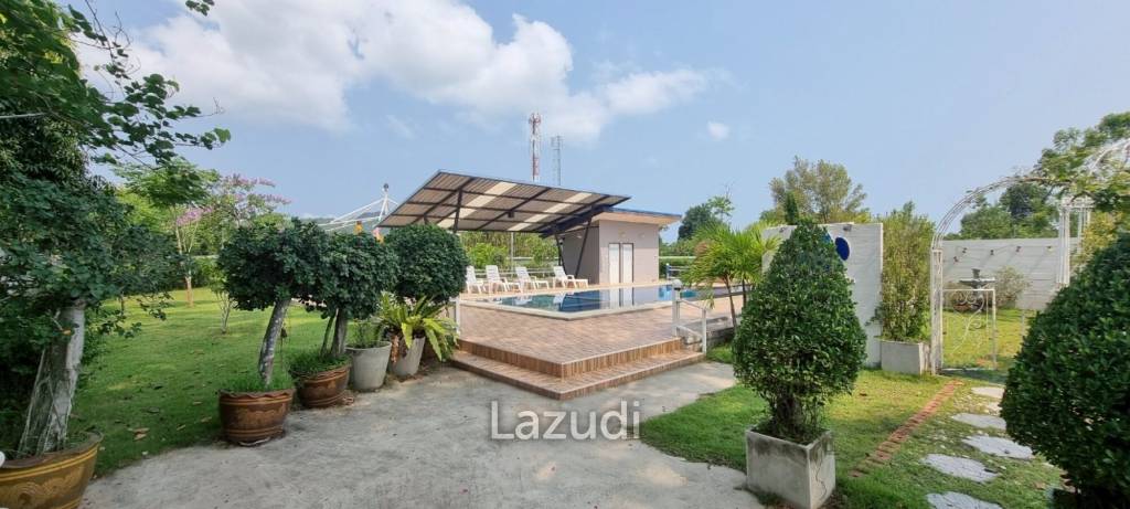 4 Rai 1 Ngan 90 SQ.WA Garden Resort In Bangsaray