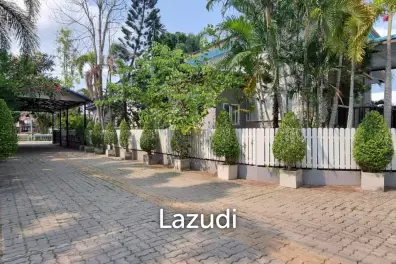 4 Rai 1 Ngan 90 SQ.WA Garden Resort In Bangsaray
