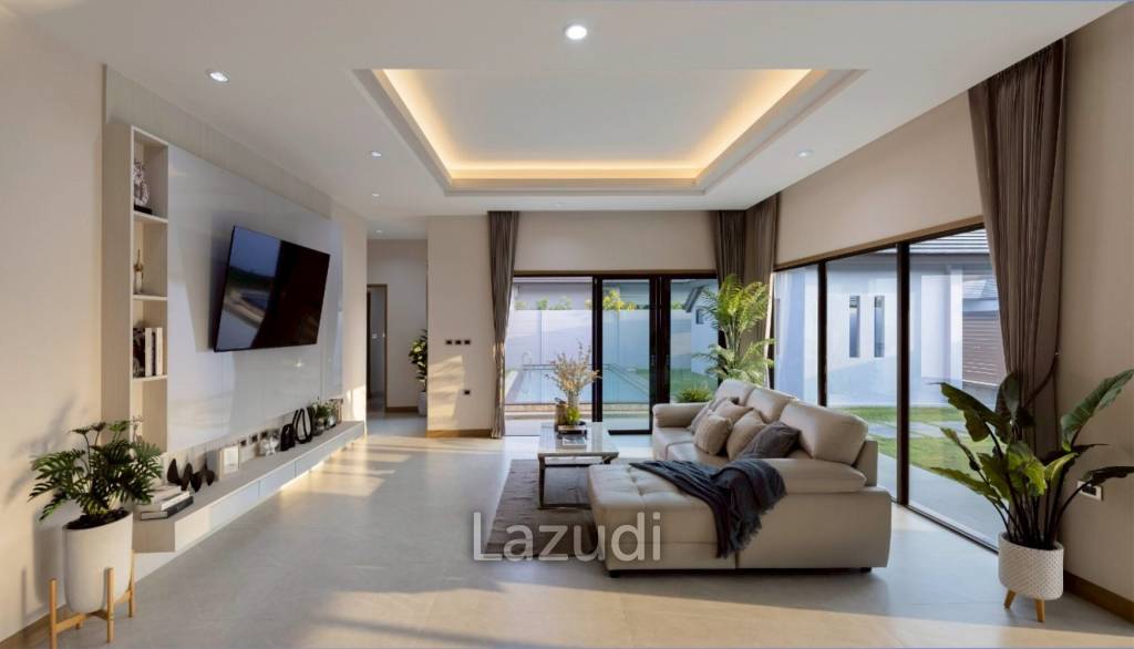 3 Bedrooms 3 Bathrooms 277 SQ.M. Baan Pattaya 6