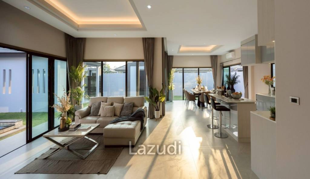 3 Bedrooms 3 Bathrooms 277 SQ.M. Baan Pattaya 6