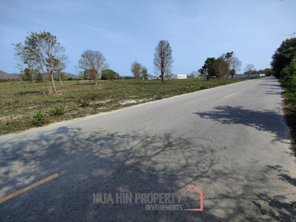 Luxury Freehold 9-1-30 Rai Land for Development Close to Black Mountain Golf in Hua Hin