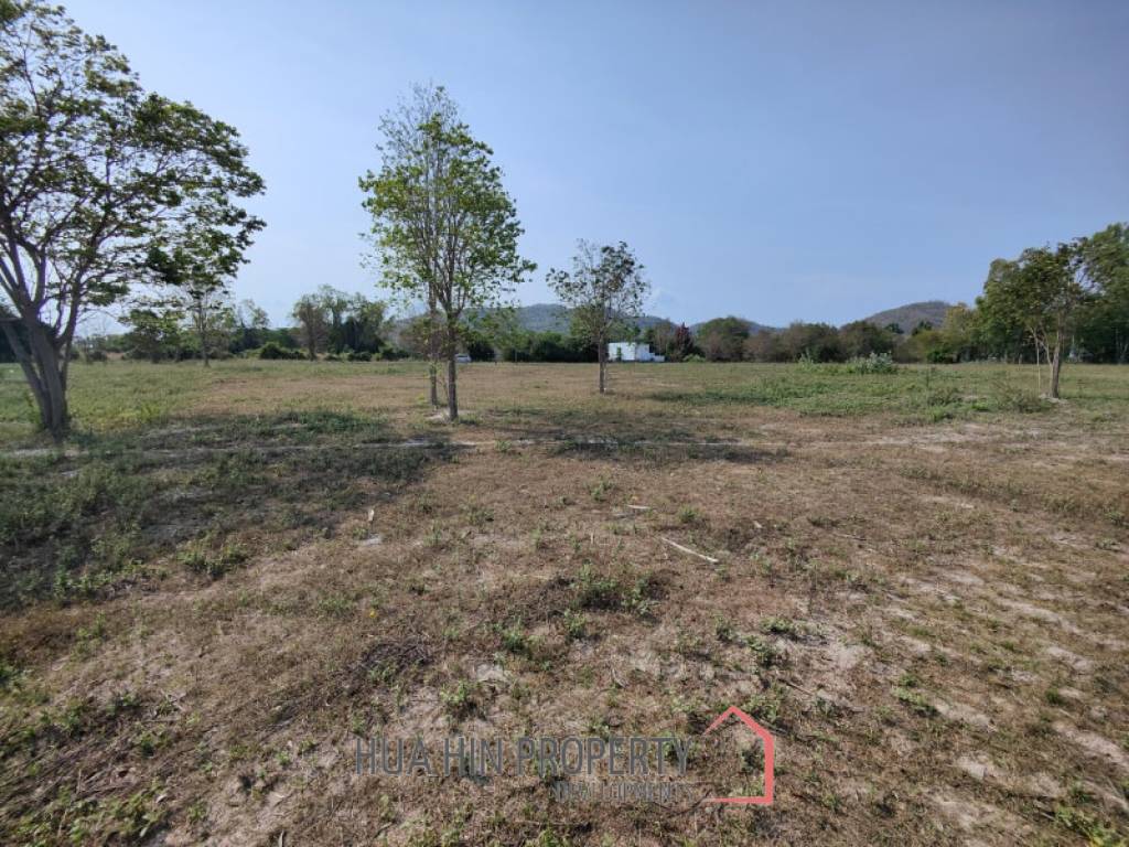 Luxury Freehold 9-1-30 Rai Land for Development Close to Black Mountain Golf in Hua Hin