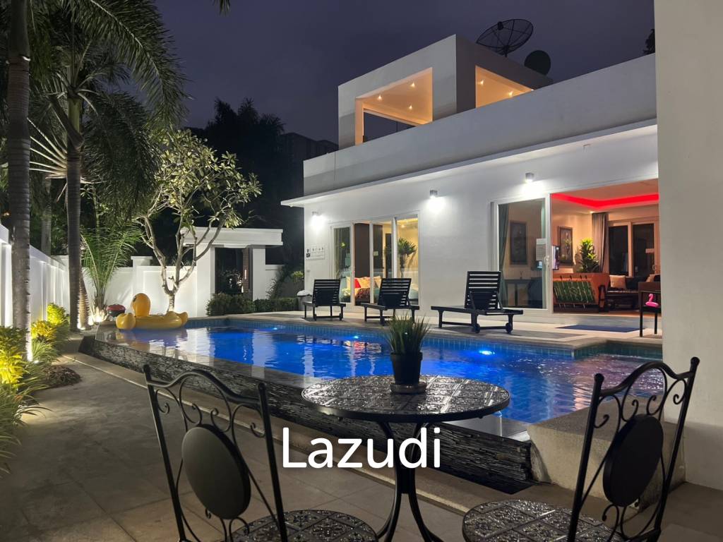3 Beds 3 Baths 410 SQ.M. Palm Oasis Villa Pattaya