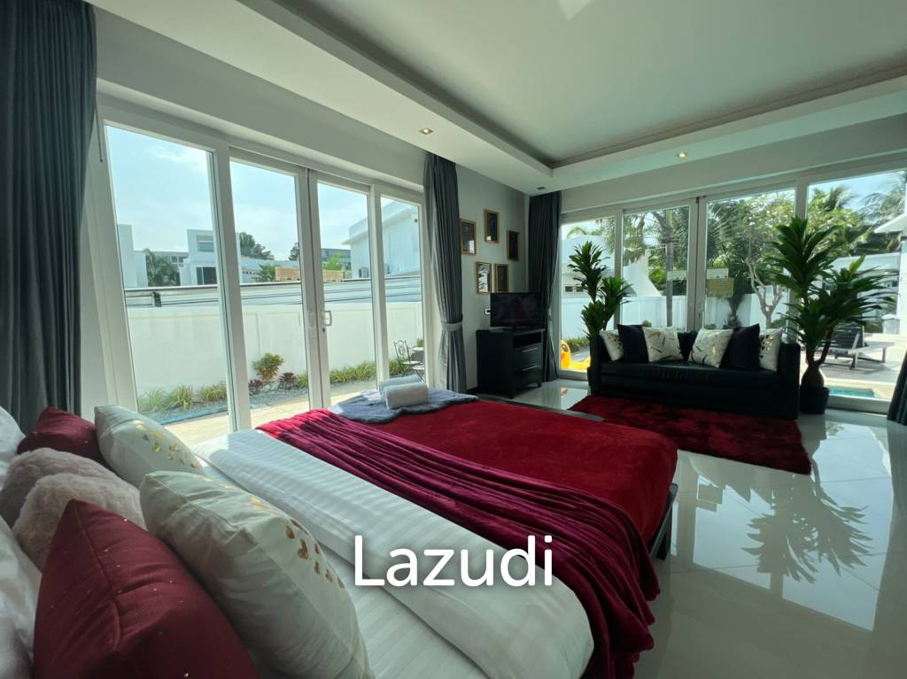 3 Beds 3 Baths 410 SQ.M. Palm Oasis Villa Pattaya