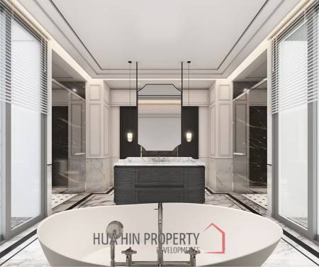 395 sqm Luxury Pool villa in The Lake Park Hua Hin