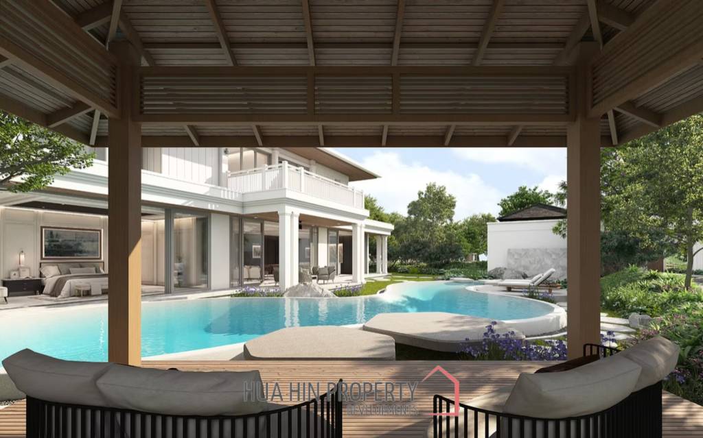 395 sqm Luxury Pool villa in The Lake Park Hua Hin