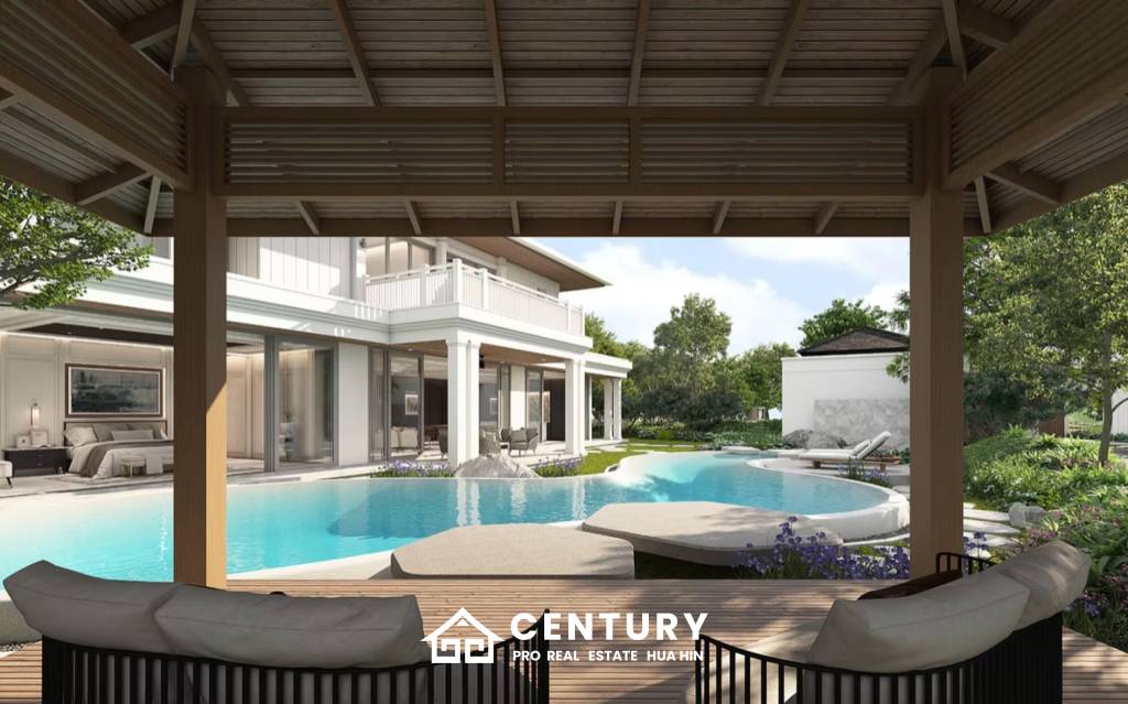 395 sqm Luxury Pool villa in The Lake Park Hua Hin