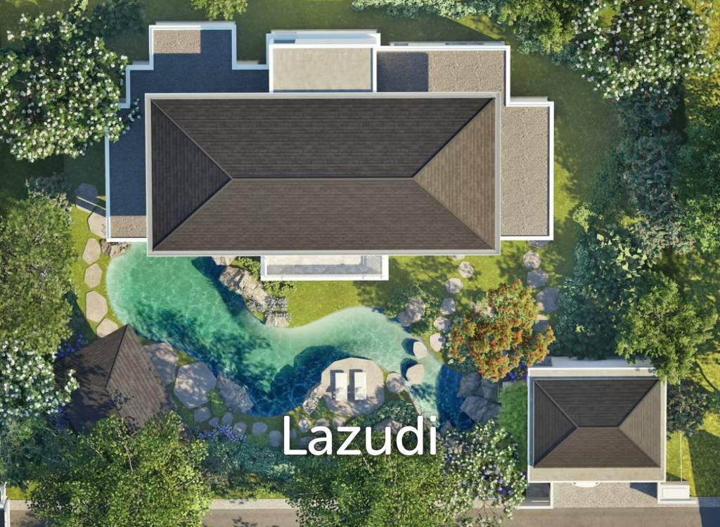 395 sqm Luxury Pool villa in The Lake Park Hua Hin