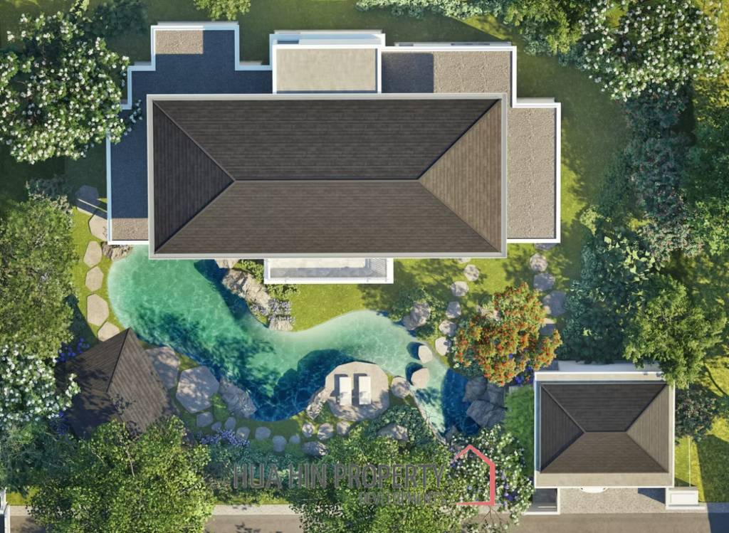 395 sqm Luxury Pool villa in The Lake Park Hua Hin