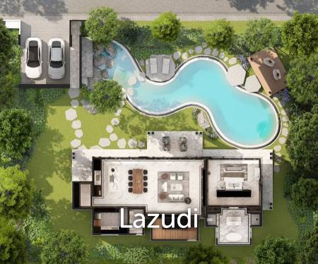 395 sqm Luxury Pool villa in The Lake Park Hua Hin