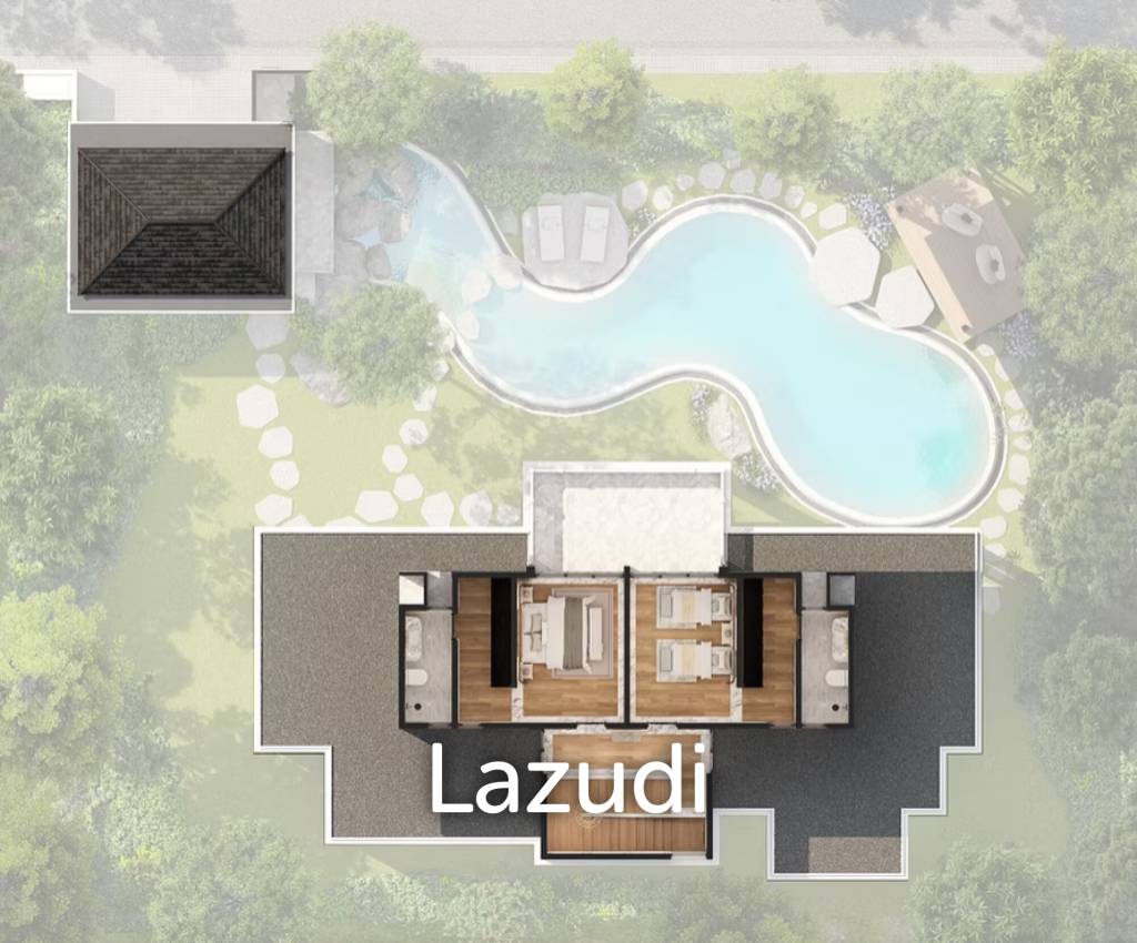 395 sqm Luxury Pool villa in The Lake Park Hua Hin