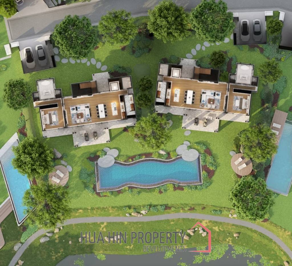 423.50  sqm Luxury Pool villa in The Lake Park Hua Hin