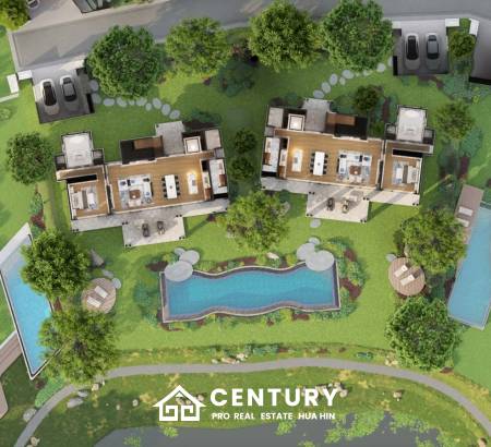 423.50  sqm Luxury Pool villa in The Lake Park Hua Hin