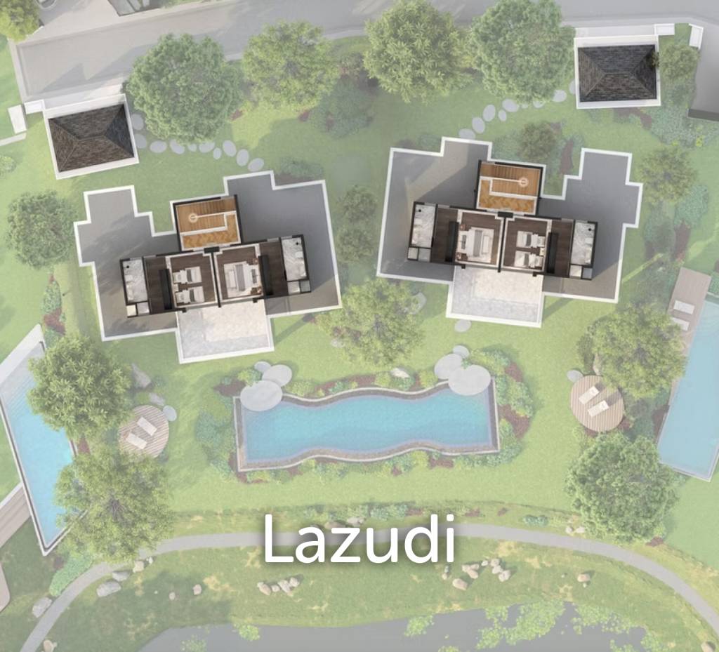 423.50  sqm Luxury Pool villa in The Lake Park Hua Hin