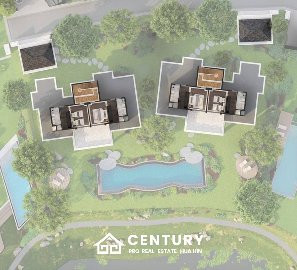 423.50  sqm Luxury Pool villa in The Lake Park Hua Hin