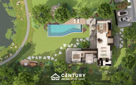 523.30 sqm Luxury Pool villa in The Lake Park Hua Hin