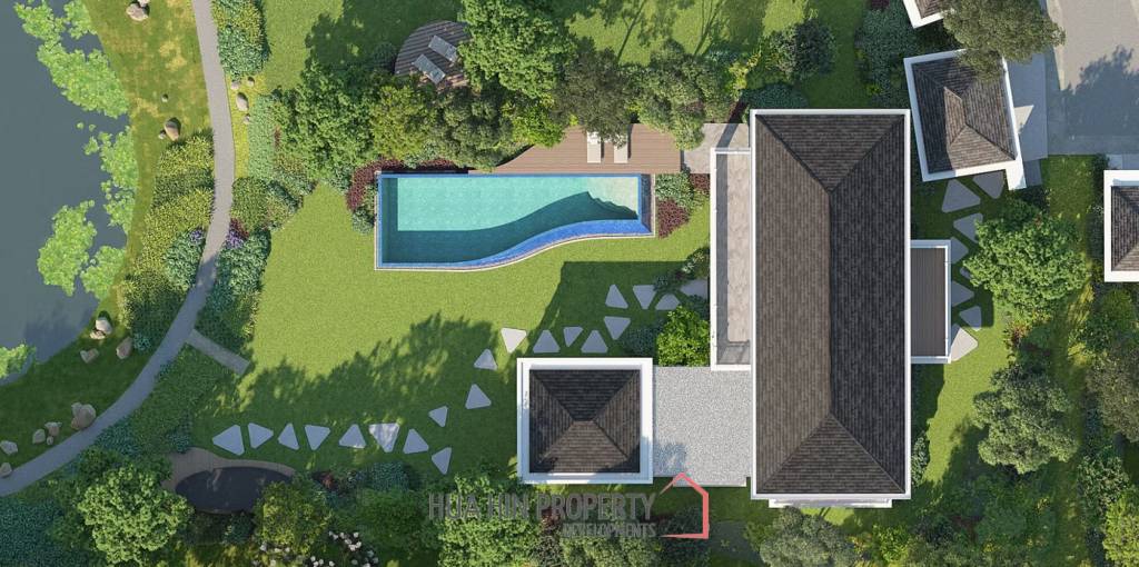 523.30 sqm Luxury Pool villa in The Lake Park Hua Hin