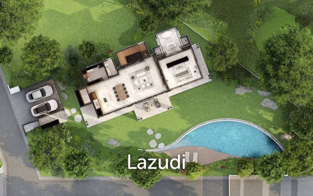 395 sqm Luxury Pool villa in The Lake Park Hua Hin