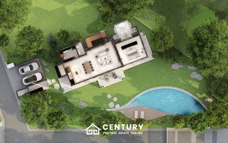 395 sqm Luxury Pool villa in The Lake Park Hua Hin