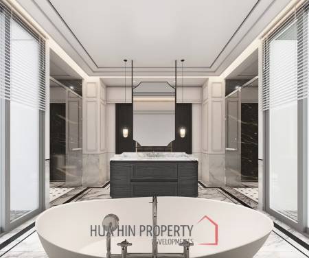 395 sqm Luxury Pool villa in The Lake Park Hua Hin