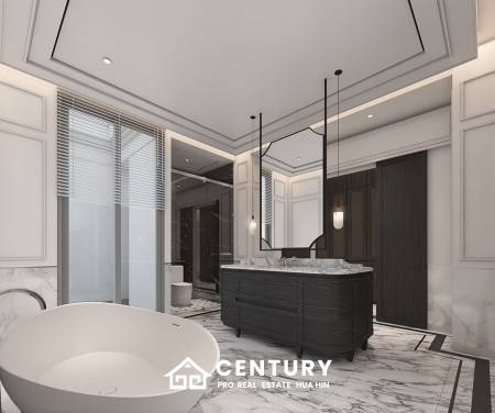 395 sqm Luxury Pool villa in The Lake Park Hua Hin