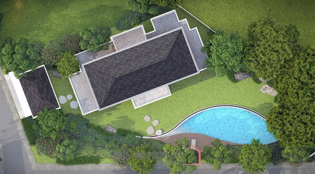 395 sqm Luxury Pool villa in The Lake Park Hua Hin