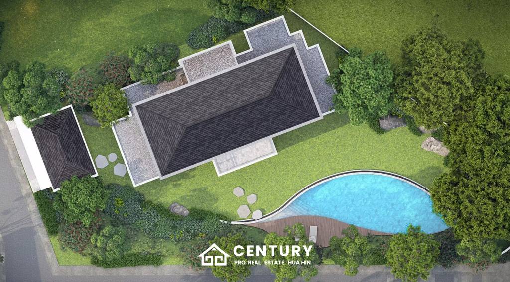 395 sqm Luxury Pool villa in The Lake Park Hua Hin