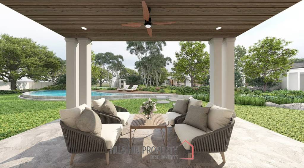 395 sqm Luxury Pool villa in The Lake Park Hua Hin