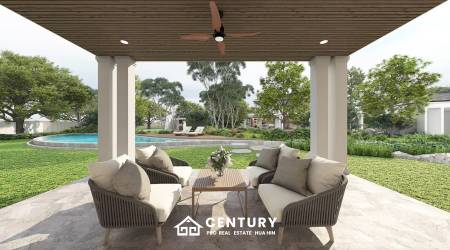 395 sqm Luxury Pool villa in The Lake Park Hua Hin