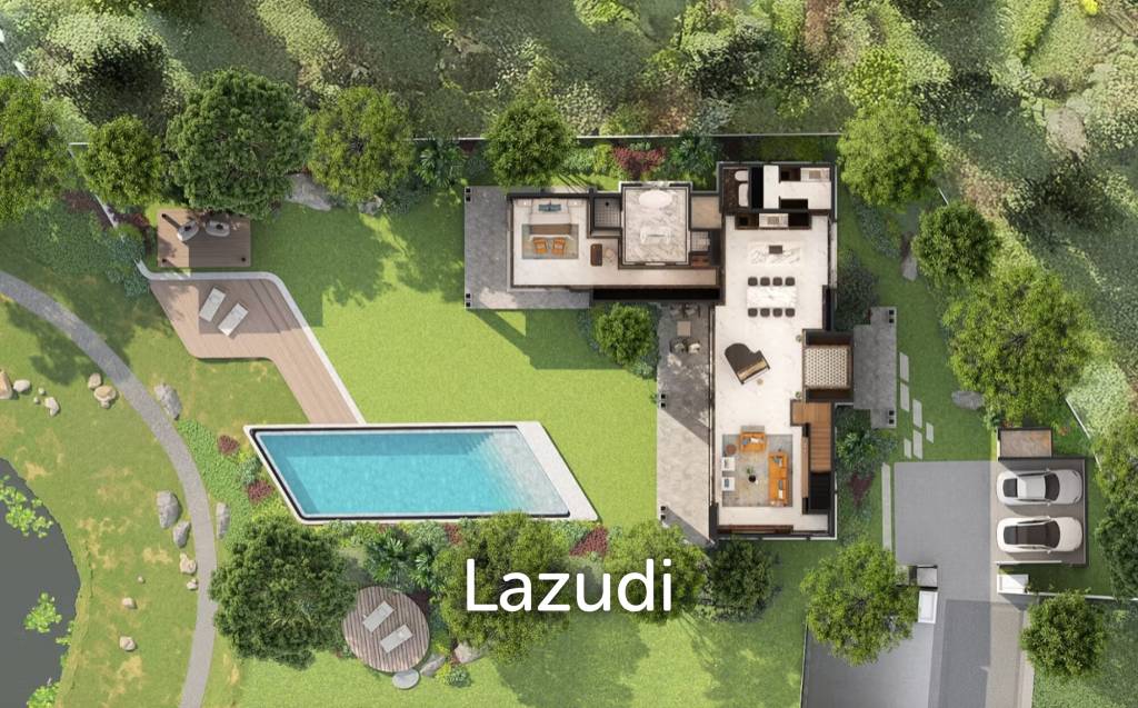 518 sqm Luxury Pool villa in The Lake Park Hua Hin