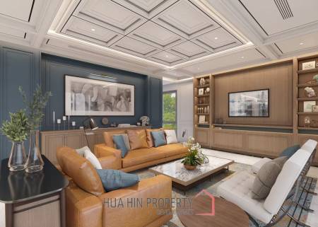 518 sqm Luxury Pool villa in The Lake Park Hua Hin