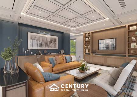 518 sqm Luxury Pool villa in The Lake Park Hua Hin