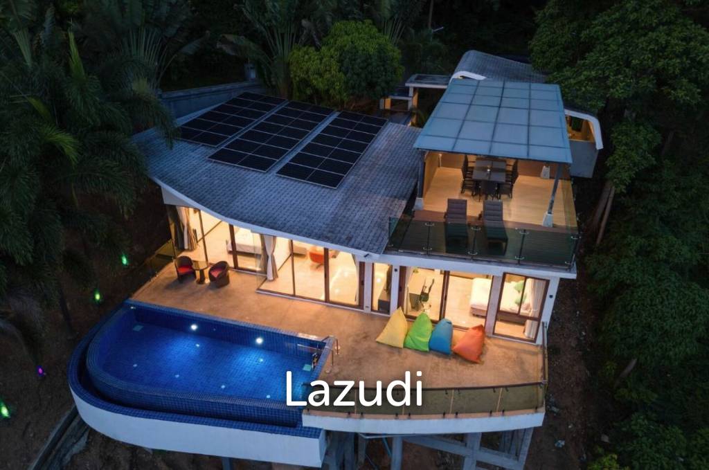 3-Bedroom Villa with Private Pool & Gym in Ang Thong, Ko Samui